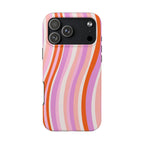Wave Nostalgia Phone Case (Apple & Android) - Pink Sweetheart
