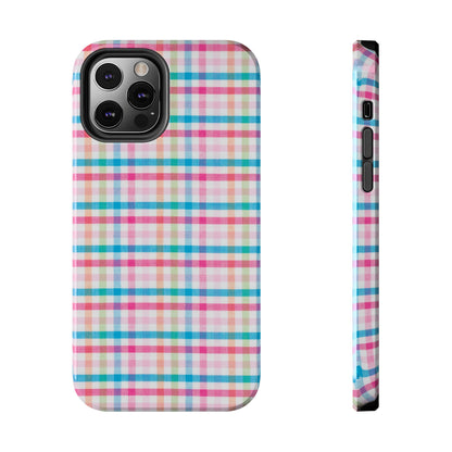 Checked Pattern Phone Case