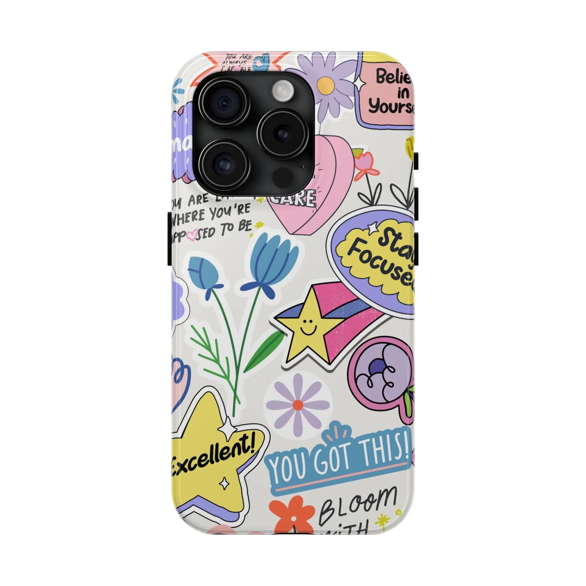 Motivational Phone Case (Apple & Android) - Pink Sweetheart