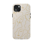 Minimalist Woman Phone Case (Apple & Android)