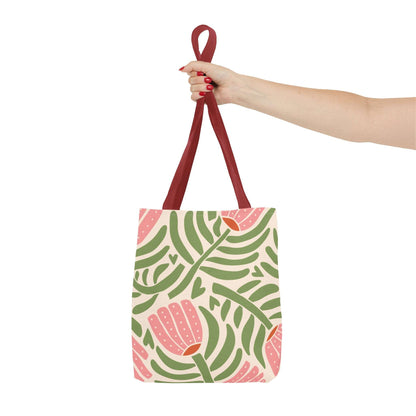 70s Retro Botanicals Tote Bag