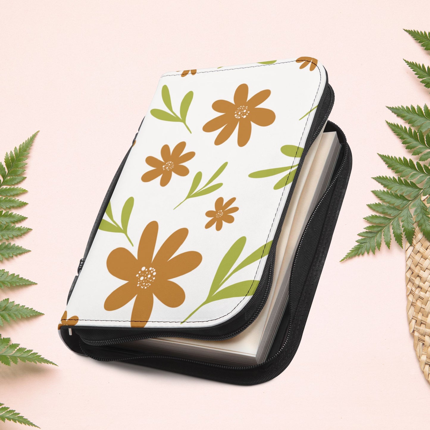 Beautiful Brown Flower Book Cover