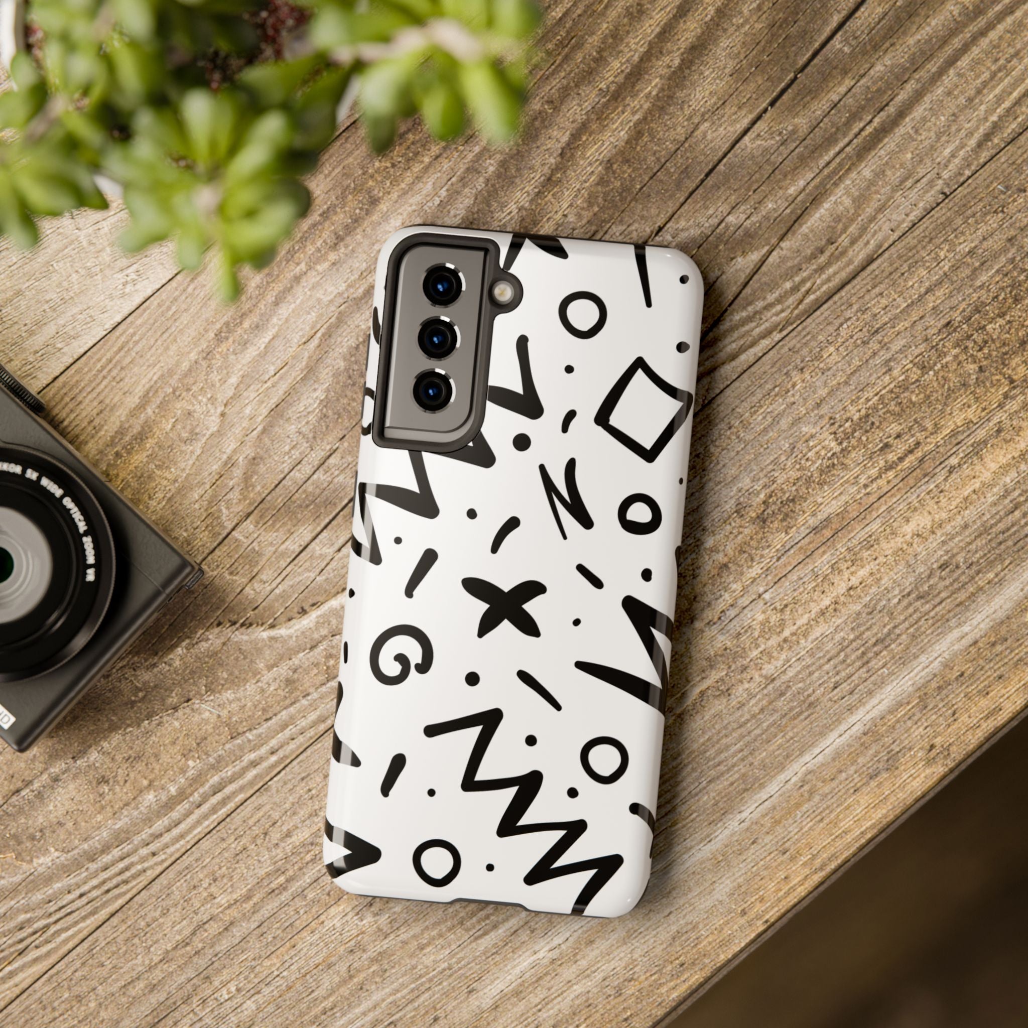Abstract Memphis Pattern Phone Case (Apple & Android)