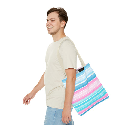 Cute Pastel Serape Tote Bag