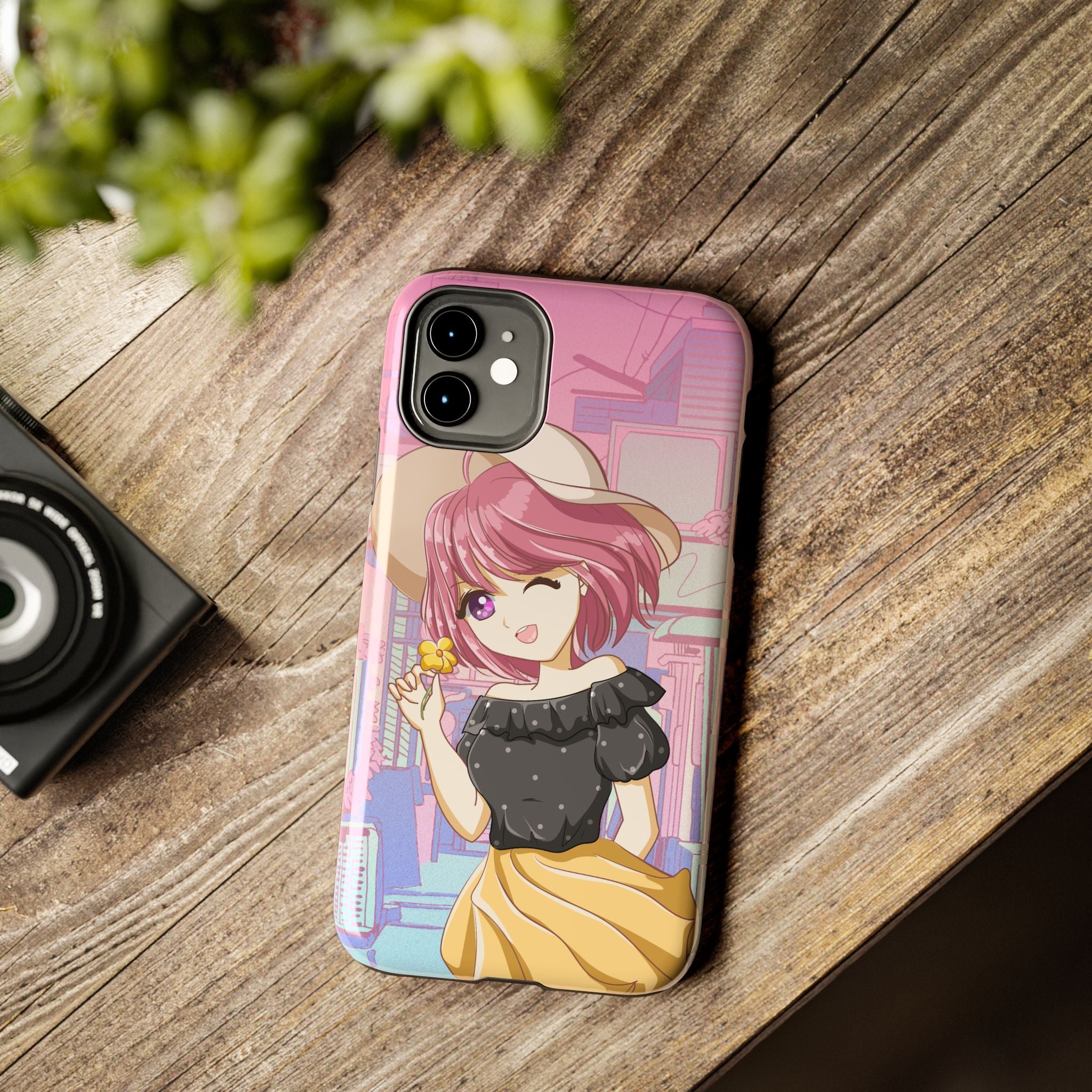 Anime Girl Phone Case (Apple & Android)