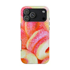 Sour Peach Ringz Phone Case (Apple & Android) - Pink Sweetheart
