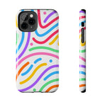 Rainbow Swirls Phone Case (Apple & Android)