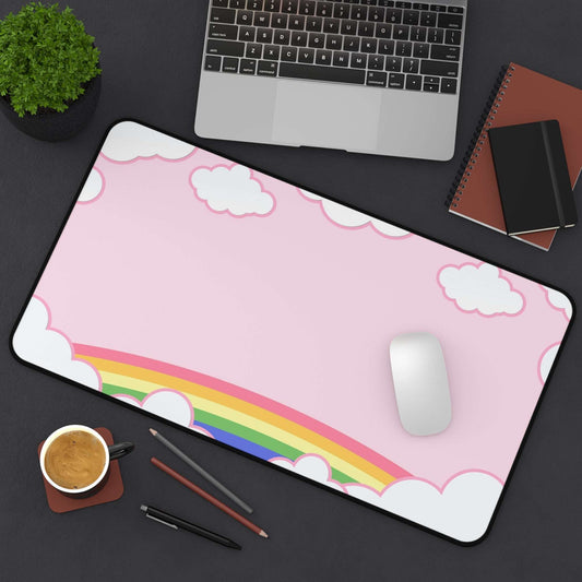 Above the Rainbow Desk Mat