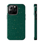 Emerald Gold Flecked Phone Case (Apple & Android)