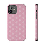 Infinite Pink Hearts Phone Case (Apple & Android)