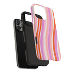 Wave Nostalgia Phone Case (Apple & Android) - Pink Sweetheart