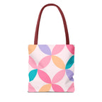 Pastel Geometric Tote Bag