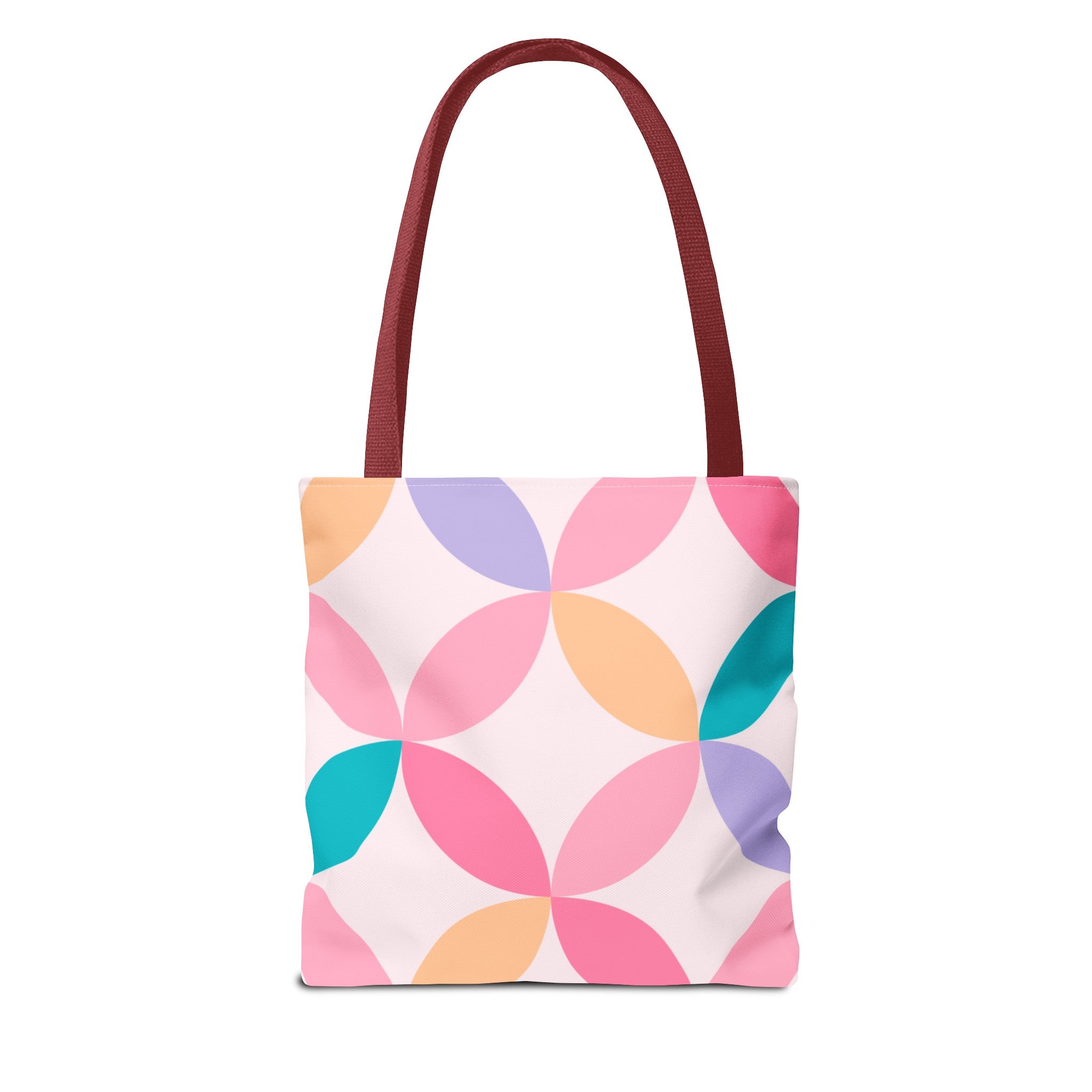 Pastel Geometric Tote Bag