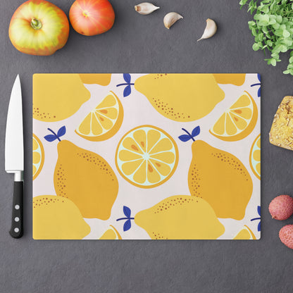 Lemon Glass Cutting Board