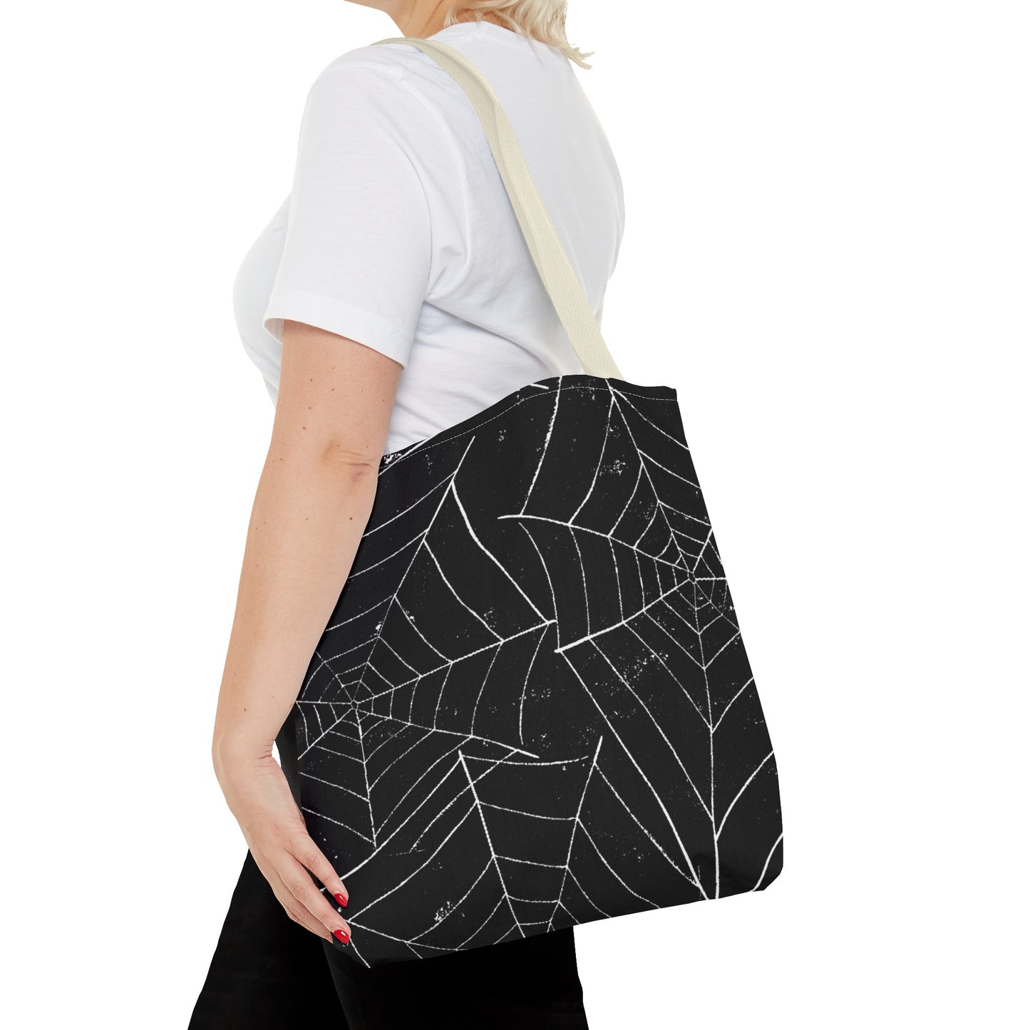 Spun Spider Web Tote Bag