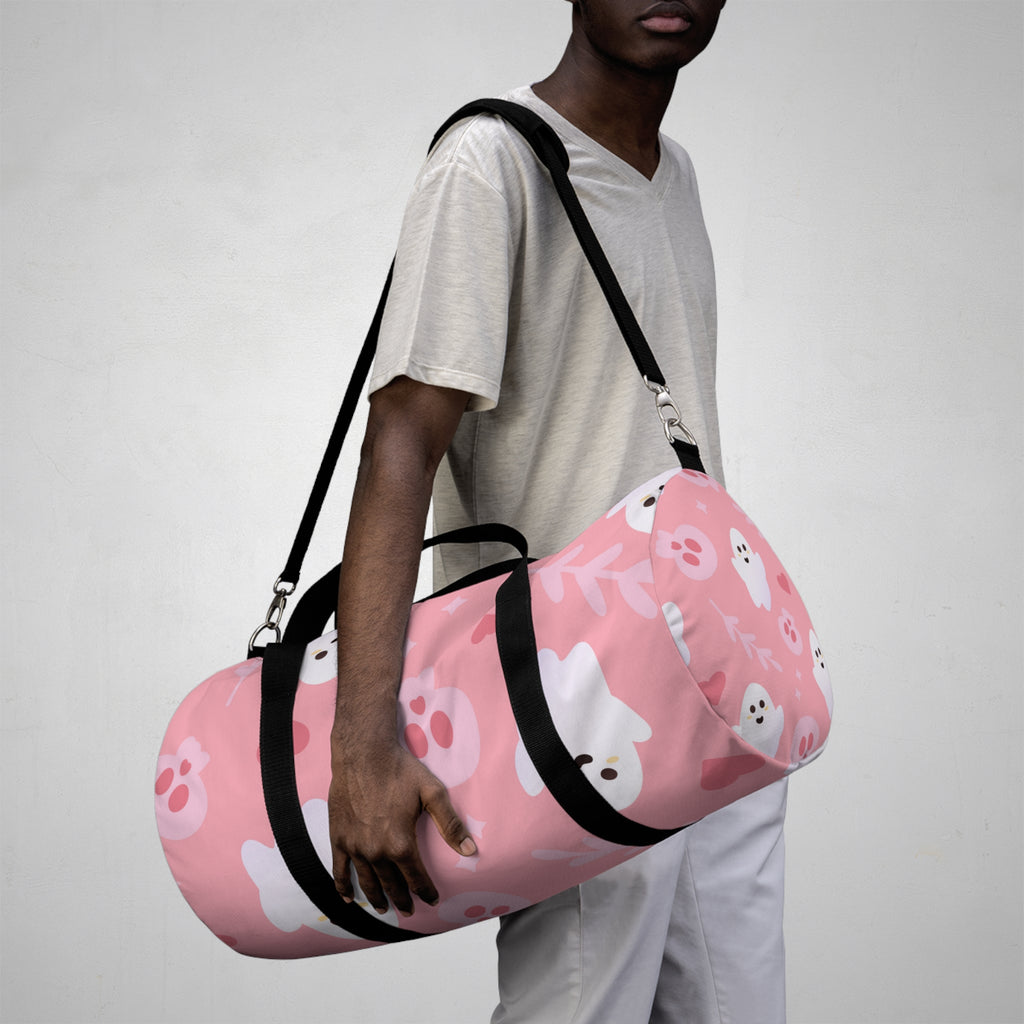 Temporada de fantasmas bastante rosa Bolsa deportiva 