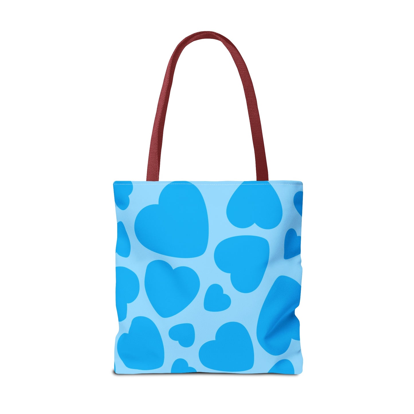 Blue Hearts Tote Bag