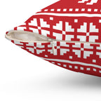 Sweater Weather Square Pillow