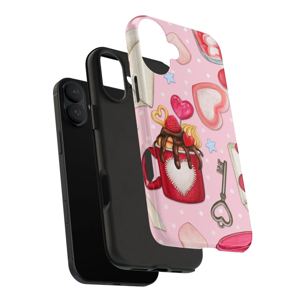 Goodies for My Sweetheart Phone Case (Apple & Android) - Pink Sweetheart