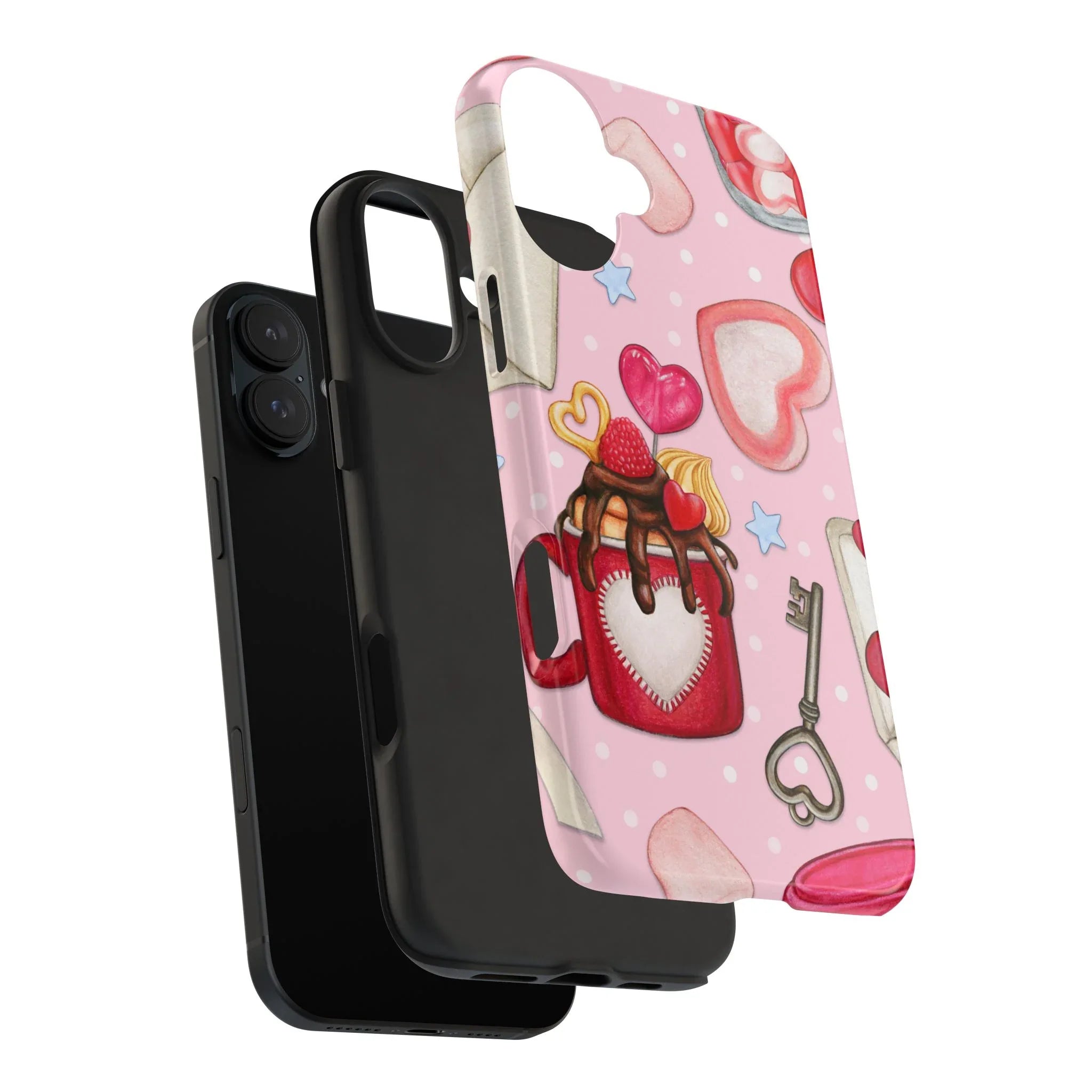 Goodies for My Sweetheart Phone Case (Apple & Android) - Pink Sweetheart