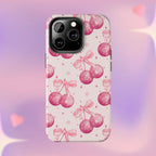 Disco Cherries Phone Case (Apple & Android) - Pink Sweetheart