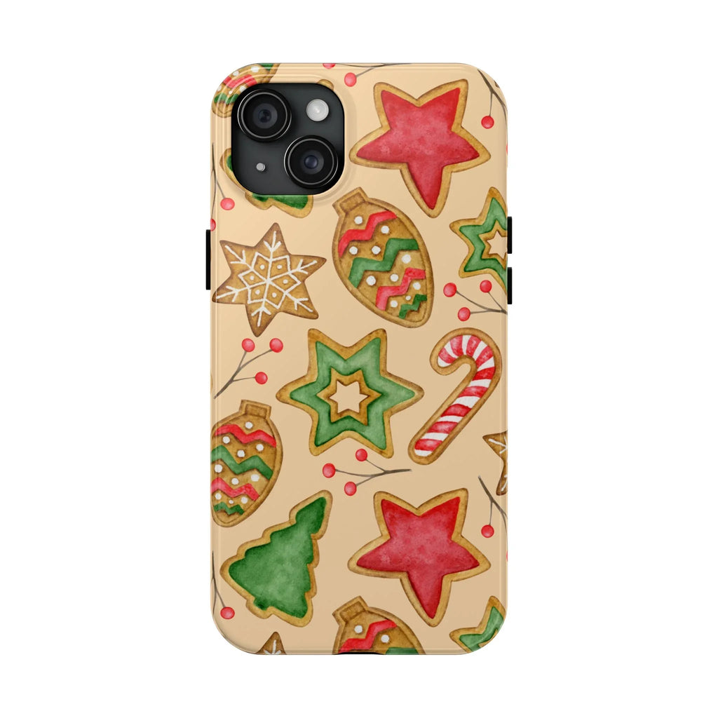 Xmas Holiday Cheer Phone Case (Apple & Android) - Pink Sweetheart