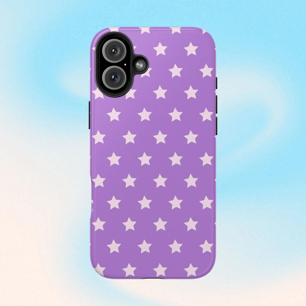 Purple Star Power Phone Case (Apple & Android) - Pink Sweetheart