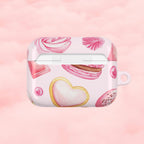 Pink Macaron Sweets Airpod Case