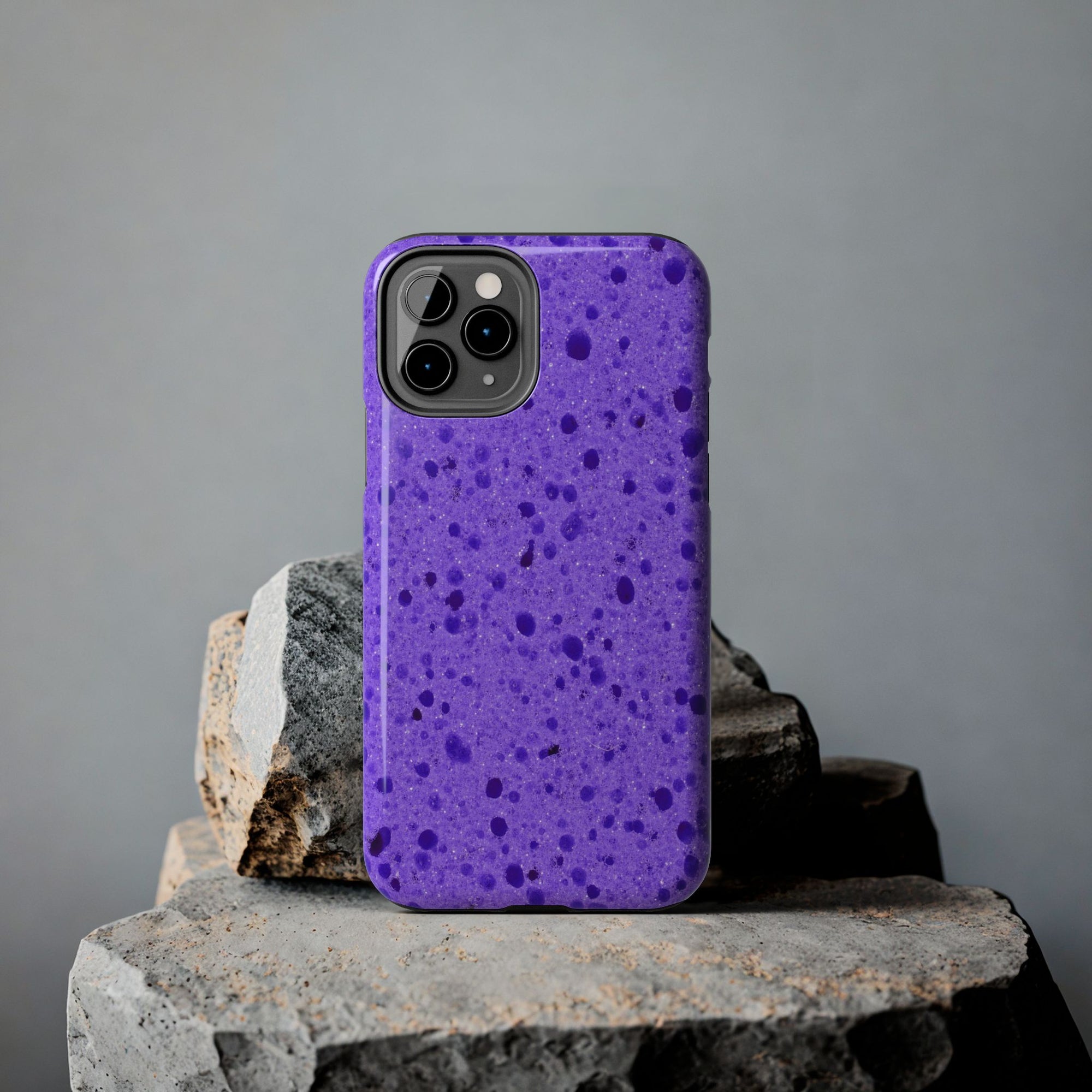 Purple Sponge Phone Case (Apple & Android)