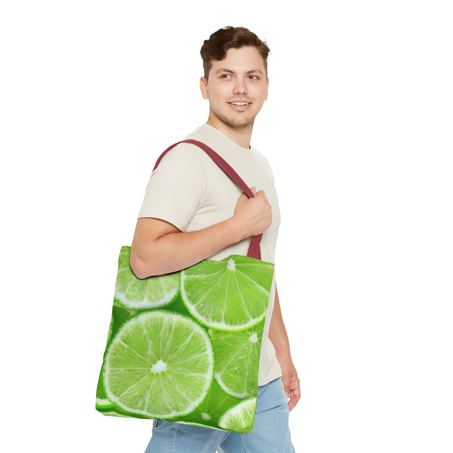 Citrus Key Lime Tote Bag