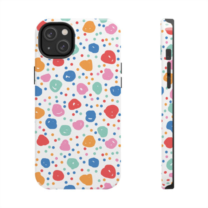 Seamless Hand Drawn Polka Phone Case