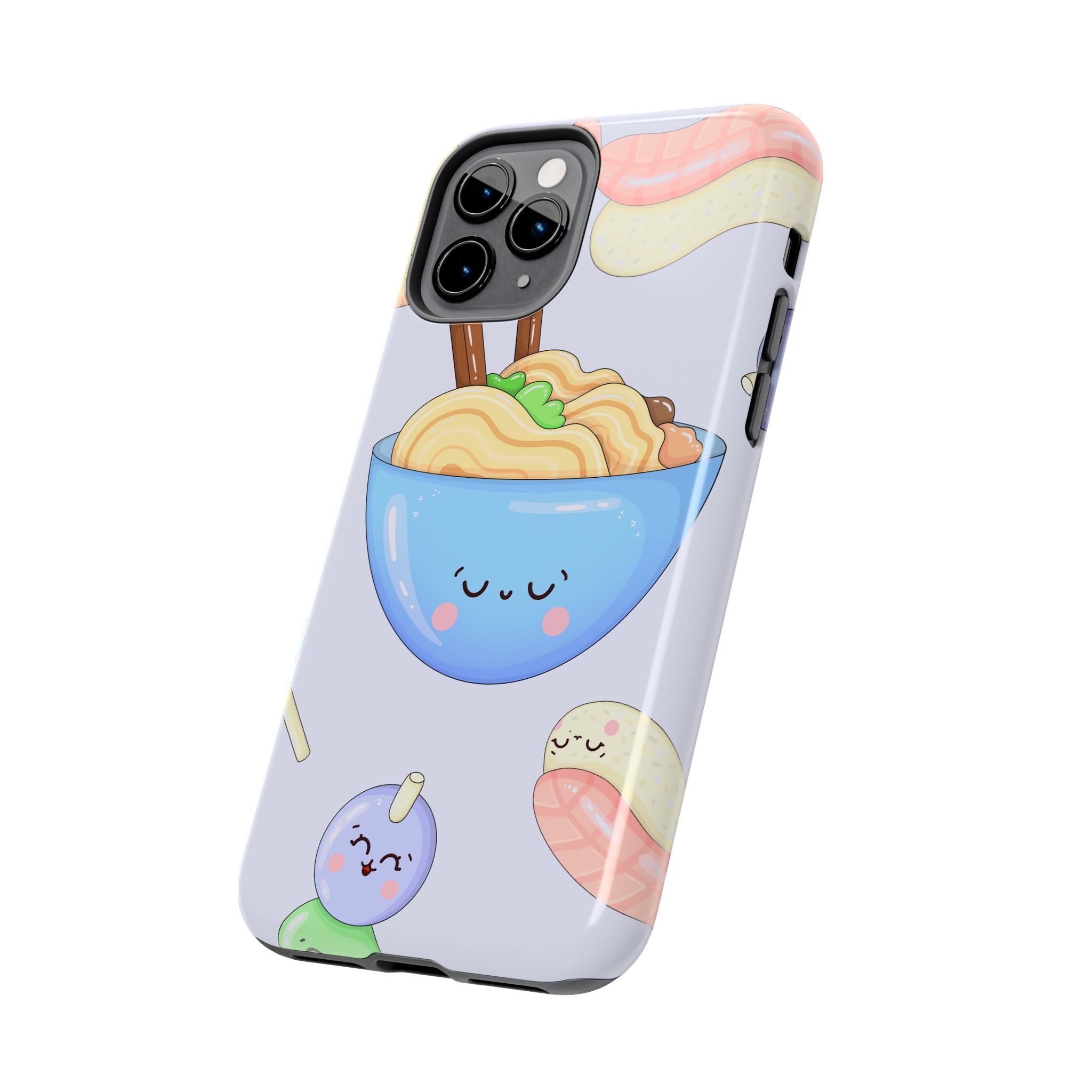 Kawaii Anime Snacks Phone Case (Apple & Android)