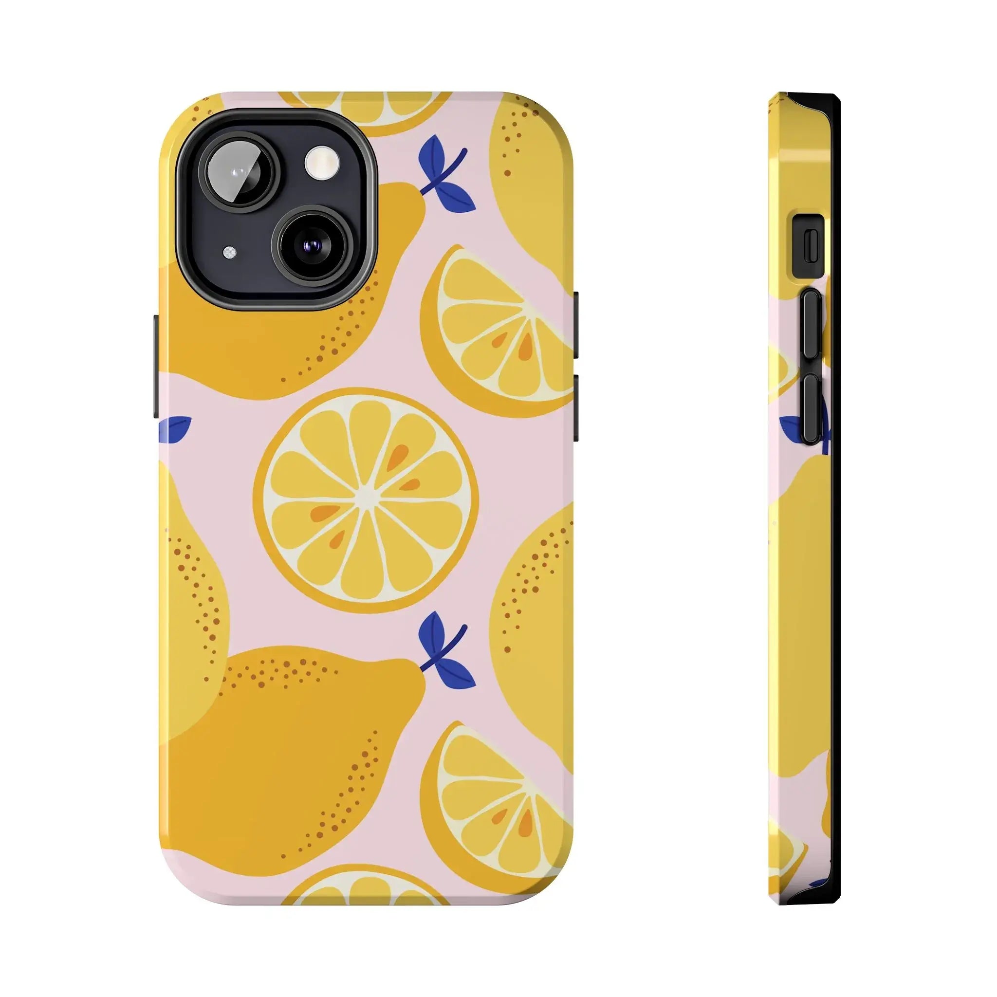 Sour Lemon Drop Phone Case (Apple & Android) - Pink Sweetheart