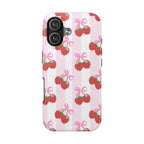 Strawberry Cherries Phone Case (Apple & Android) - Pink Sweetheart