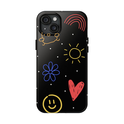 Draw Scribble Doodle Phone Case