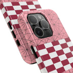 Geometric Kimono Tough Phone Case (Apple & Android) - Pink Sweetheart