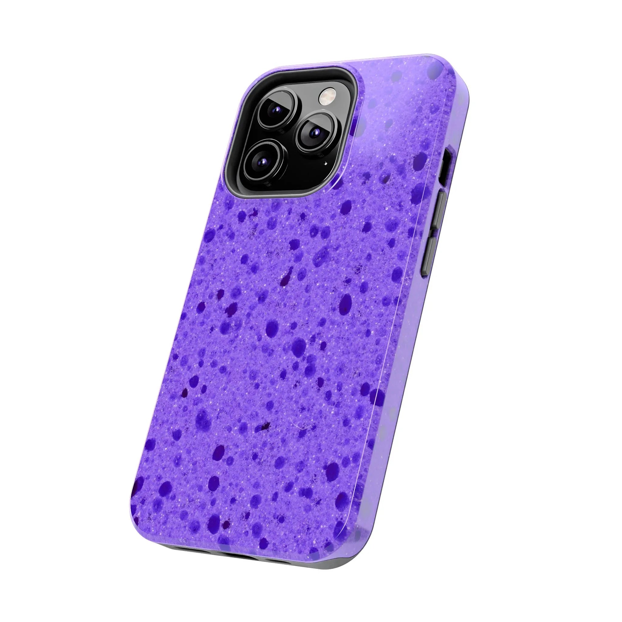 Purple Sponge Phone Case (Apple & Android) - Pink Sweetheart