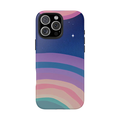 Midnight Rainbows Phone Case