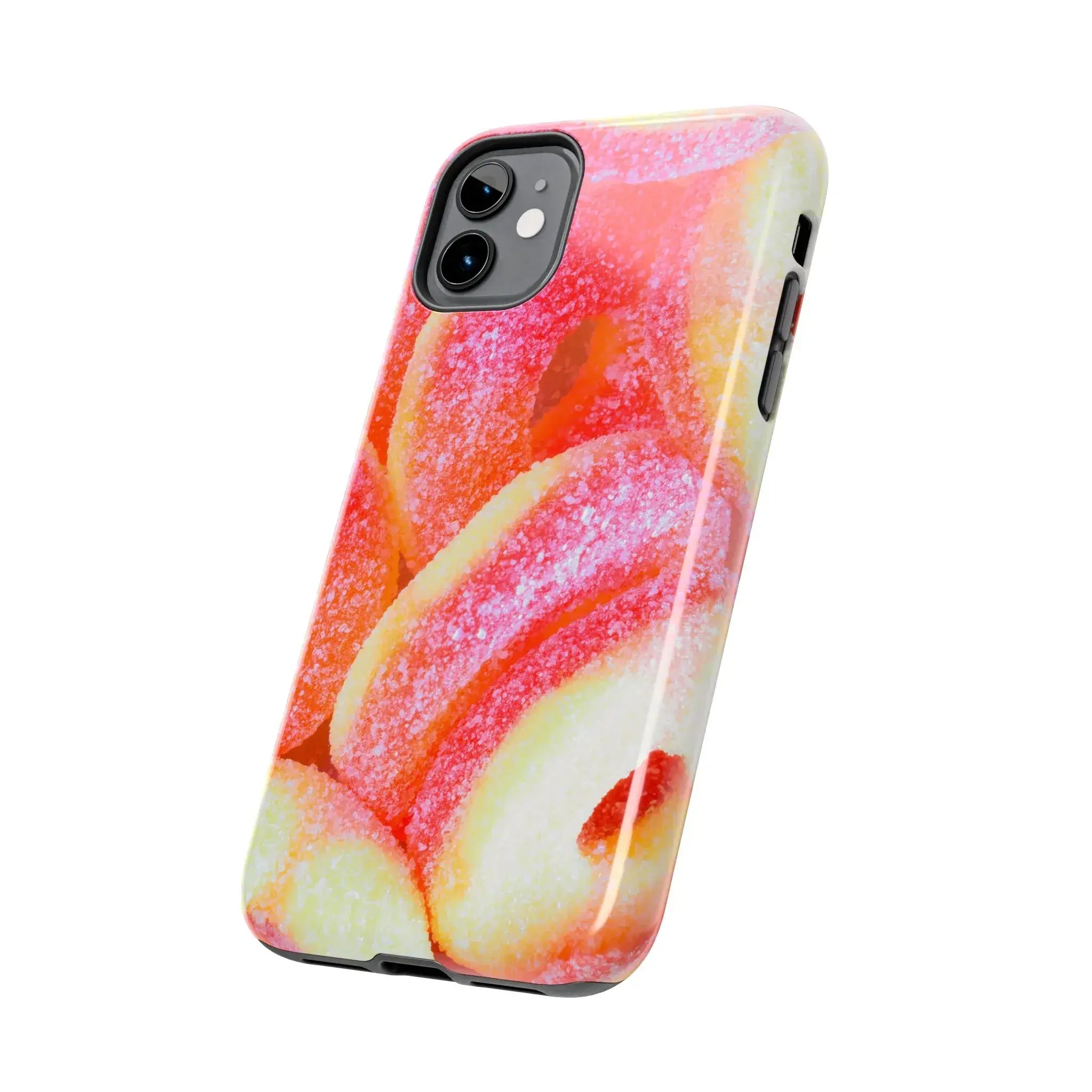Sour Peach Ringz Phone Case (Apple & Android) - Pink Sweetheart