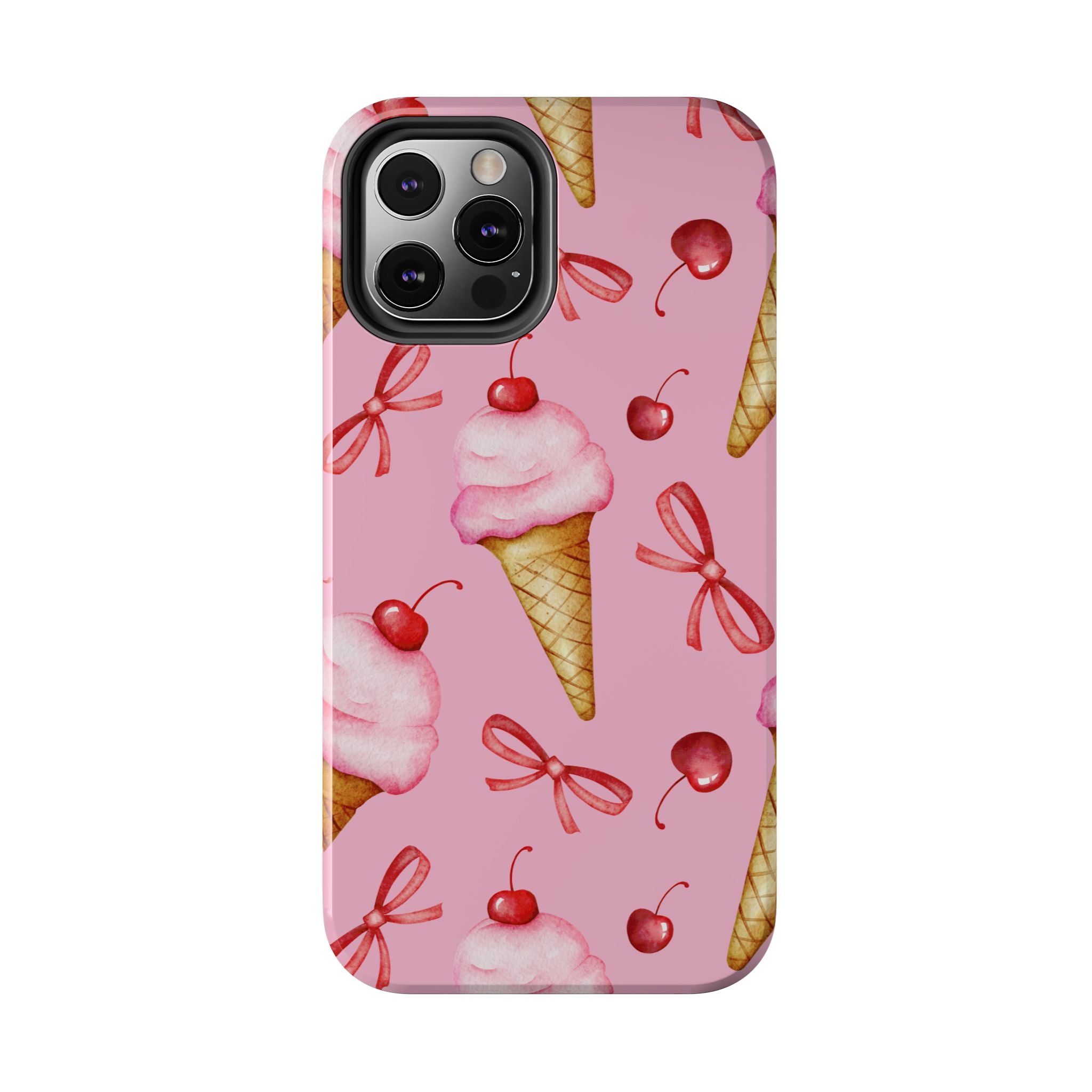 Cherry on Top Ice Cream Phone Case (Apple & Android)