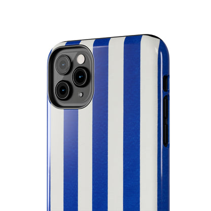 Blue & White Stripes Phone Case