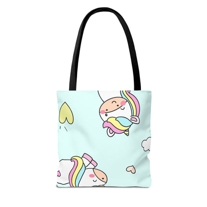 Cute Chibi Unicorn Tote Bag