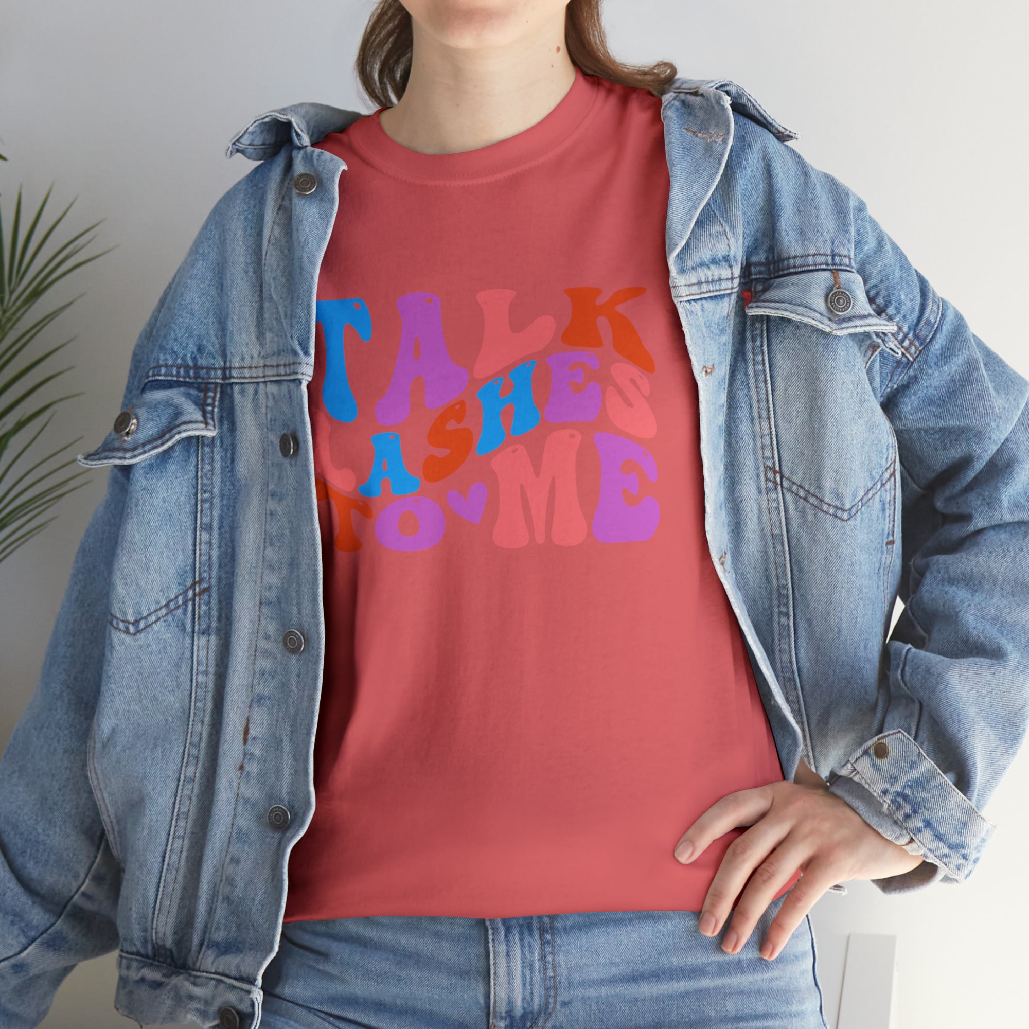 Talk Lashes to Me Cotton Tee