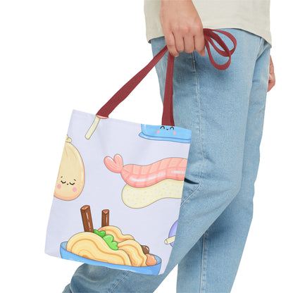 Kawaii Anime Snacks Tote Bag