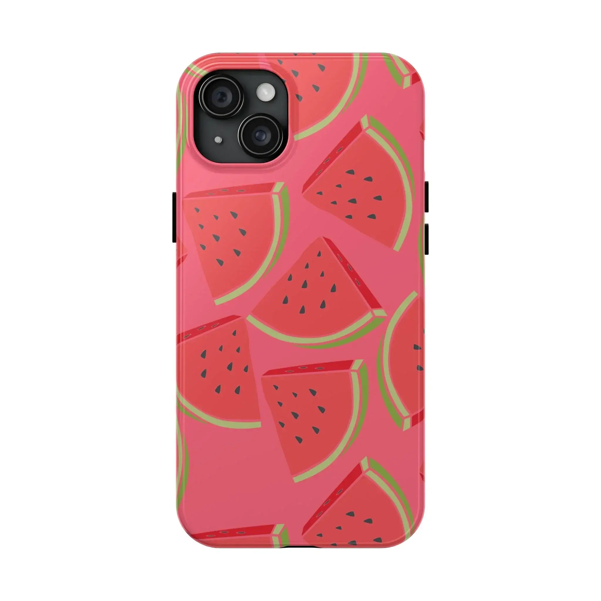 Watermelon Slices Phone Case (Apple & Android) - Pink Sweetheart