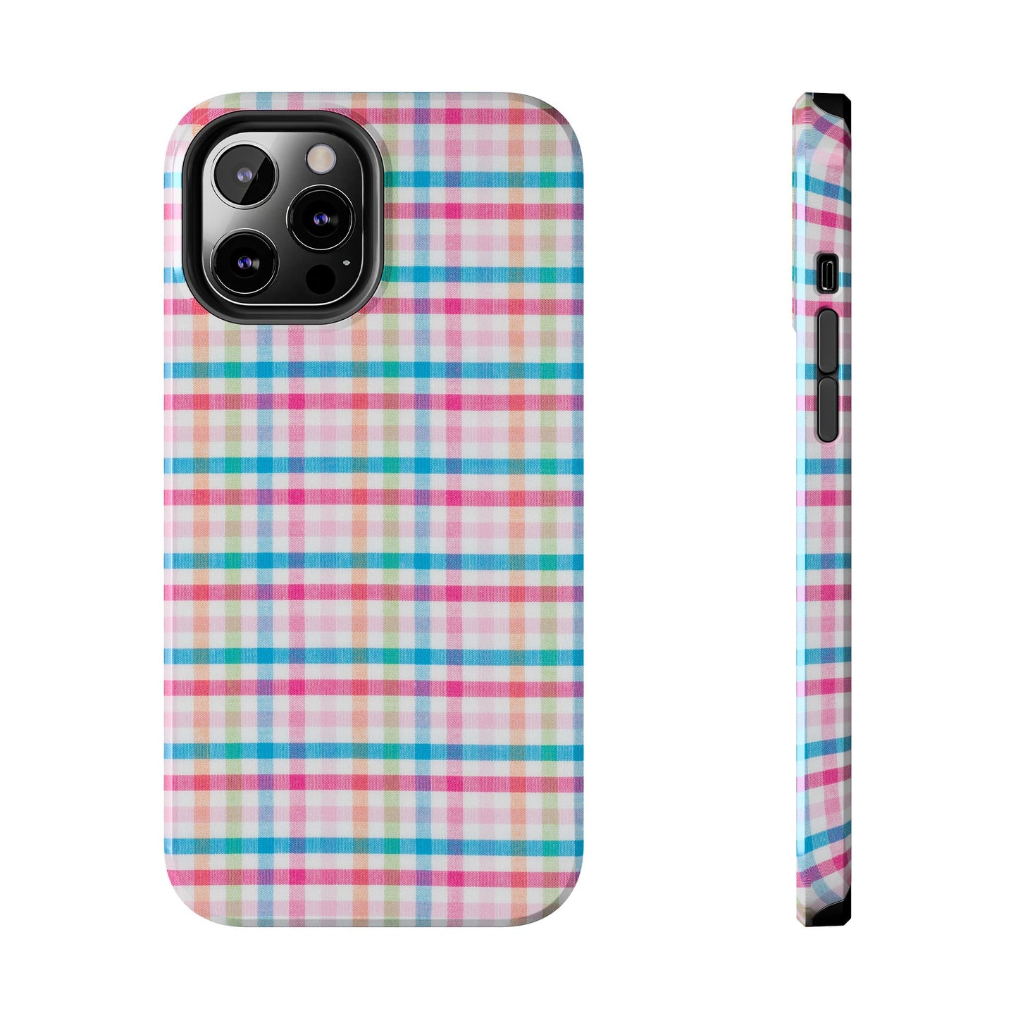 Checked Pattern Phone Case