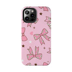 Pretty Pink Bows Phone Case (Apple & Android) - Pink Sweetheart