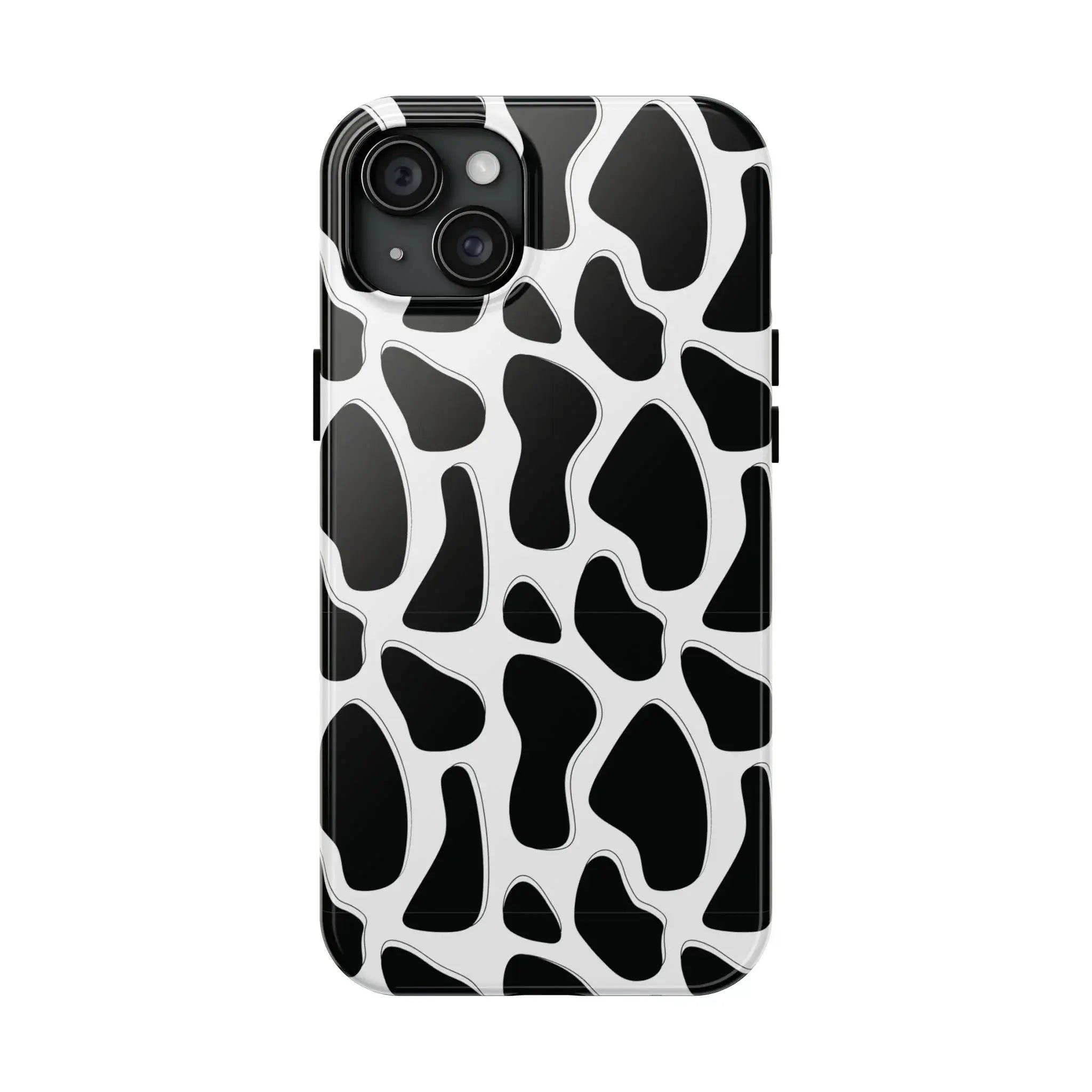 Spotted Animal Print Phone Case (Apple & Android) - Pink Sweetheart