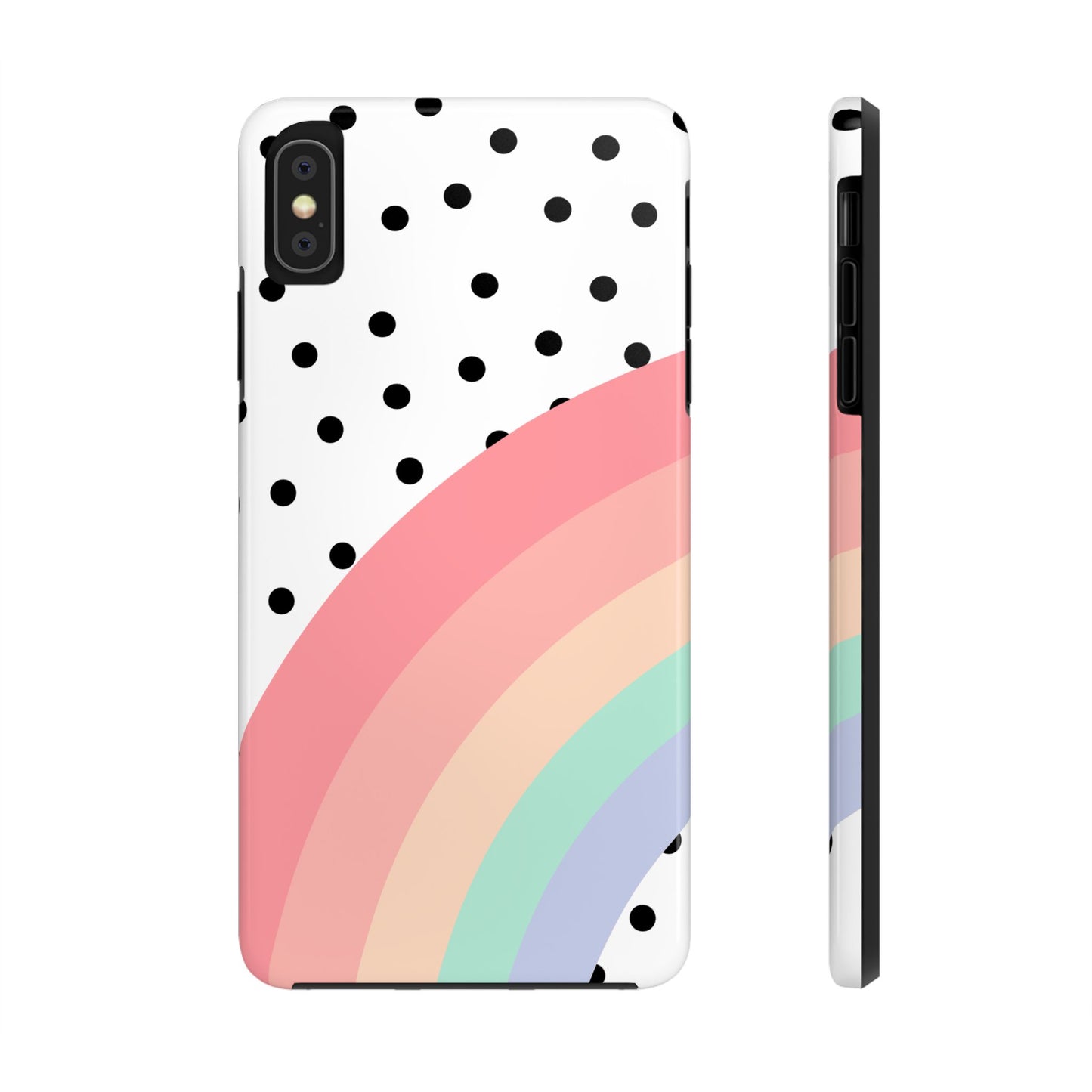 Polka Dot Rainbow Phone Case