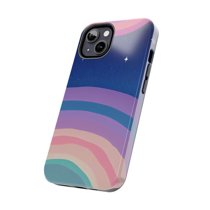 Midnight Rainbows Phone Case